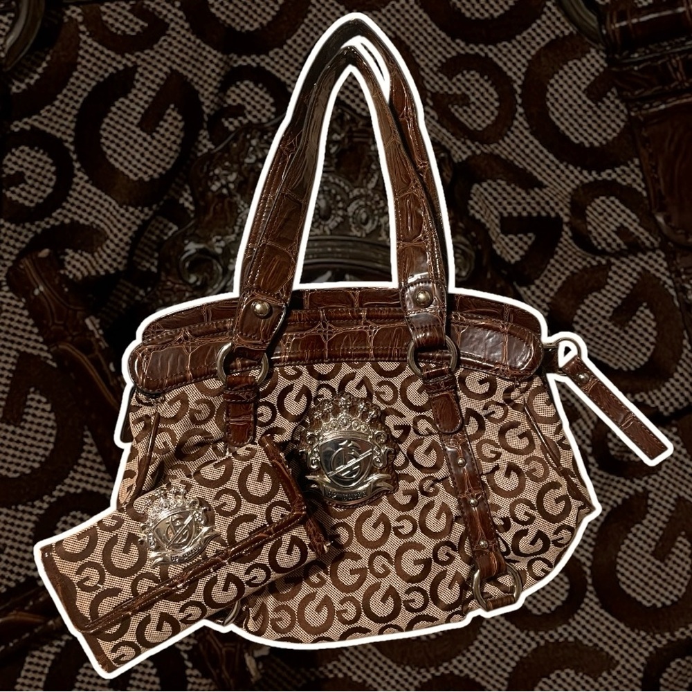G by Guess Shoulder Bag & Matching Wallet